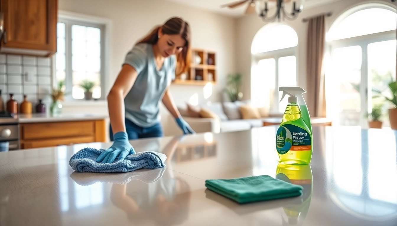Expert Move Out Cleaning Camarillo service shows staff thoroughly cleaning a cozy home.