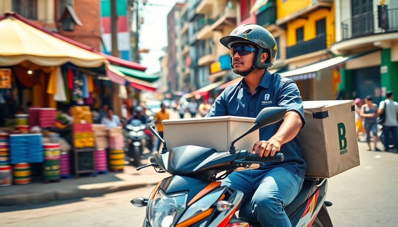Explore delivery apps in Lagos through a vibrant delivery scene in the city.