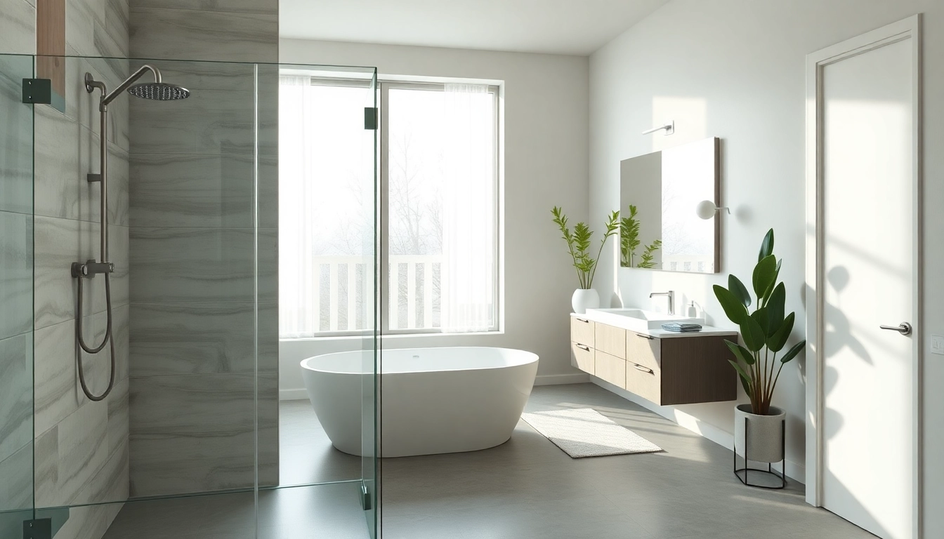 Revamp your space with an Affordable bathroom remodel showcasing stylish modern fixtures.