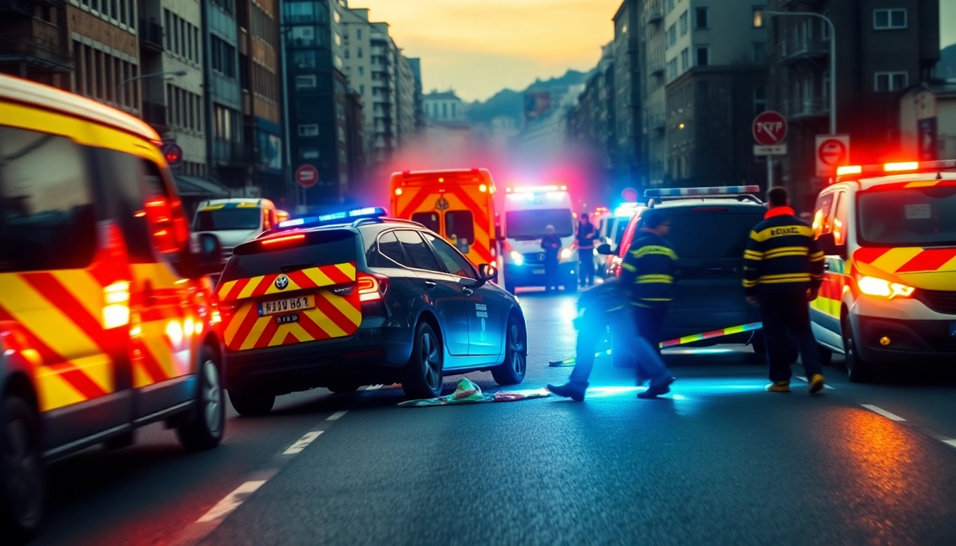 Düzce haber son dakika: Emergency personnel respond to a serious traffic accident in Düzce.