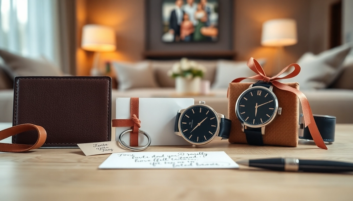 Presenting carefully curated gifts for husband, enhancing special moments with thoughtful details.