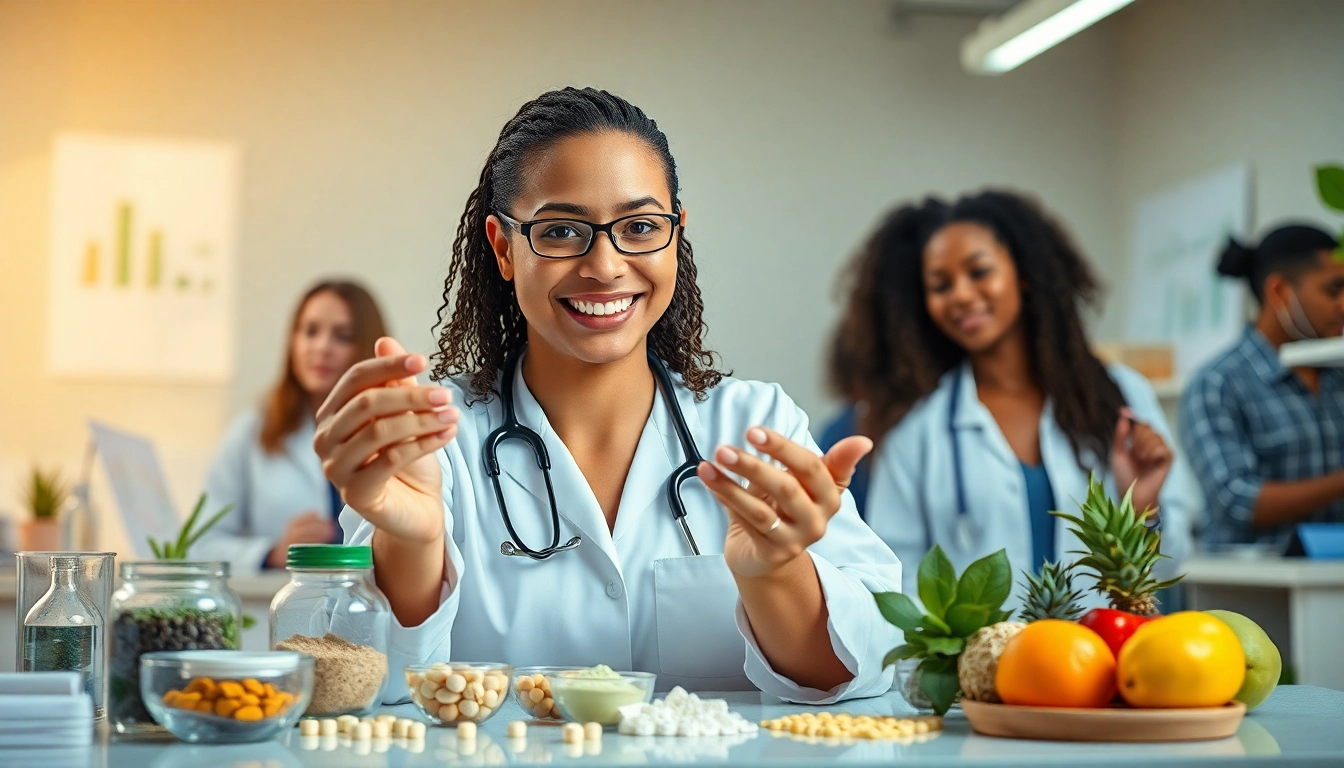 Promote wellness with New Image International products featured on https://newimage.world/ in a vibrant healthcare setting.
