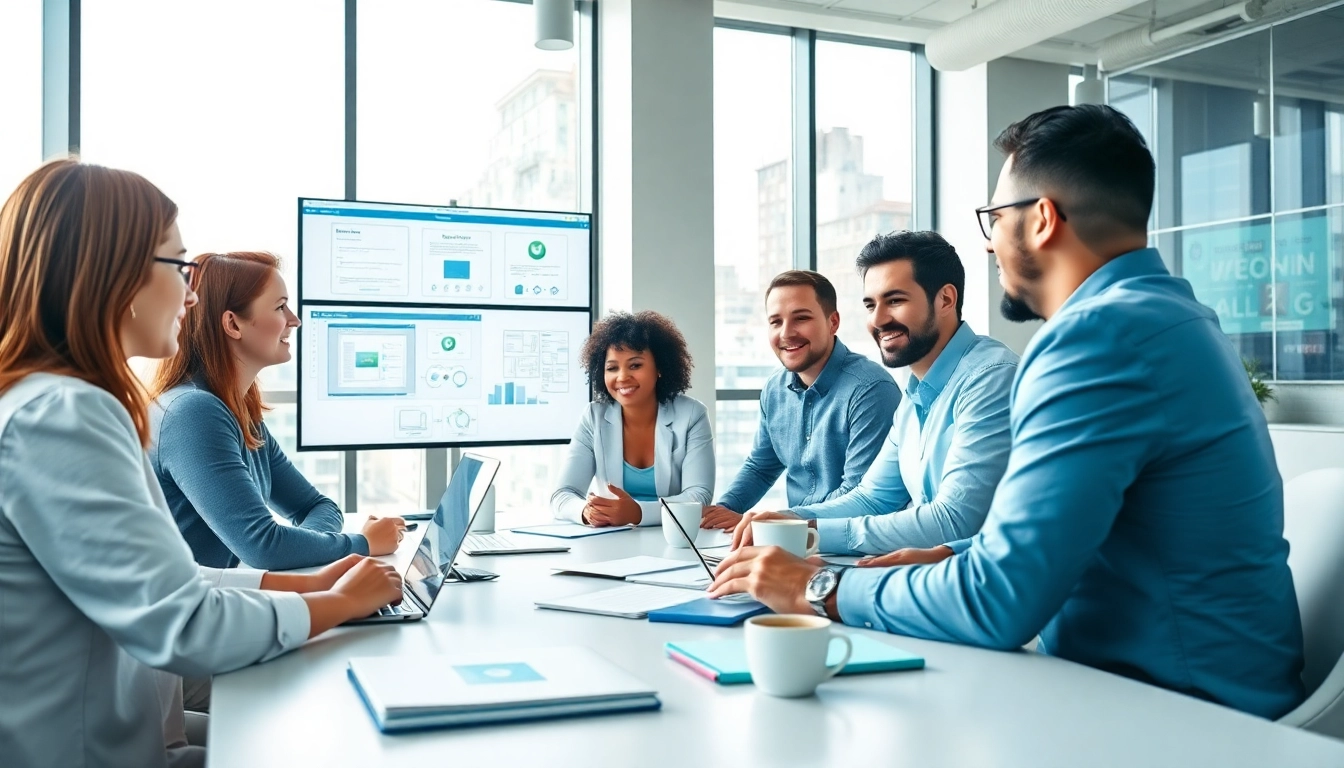 Creazione sito web agenzia: équipe di professionisti al lavoro per progettare e sviluppare siti web innovativi.