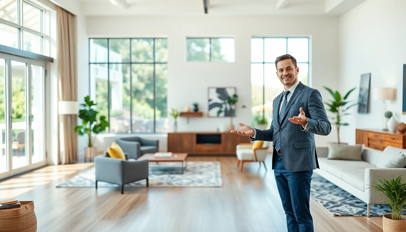 i want to sell my house urgently, professional agent showcasing a modern home interior