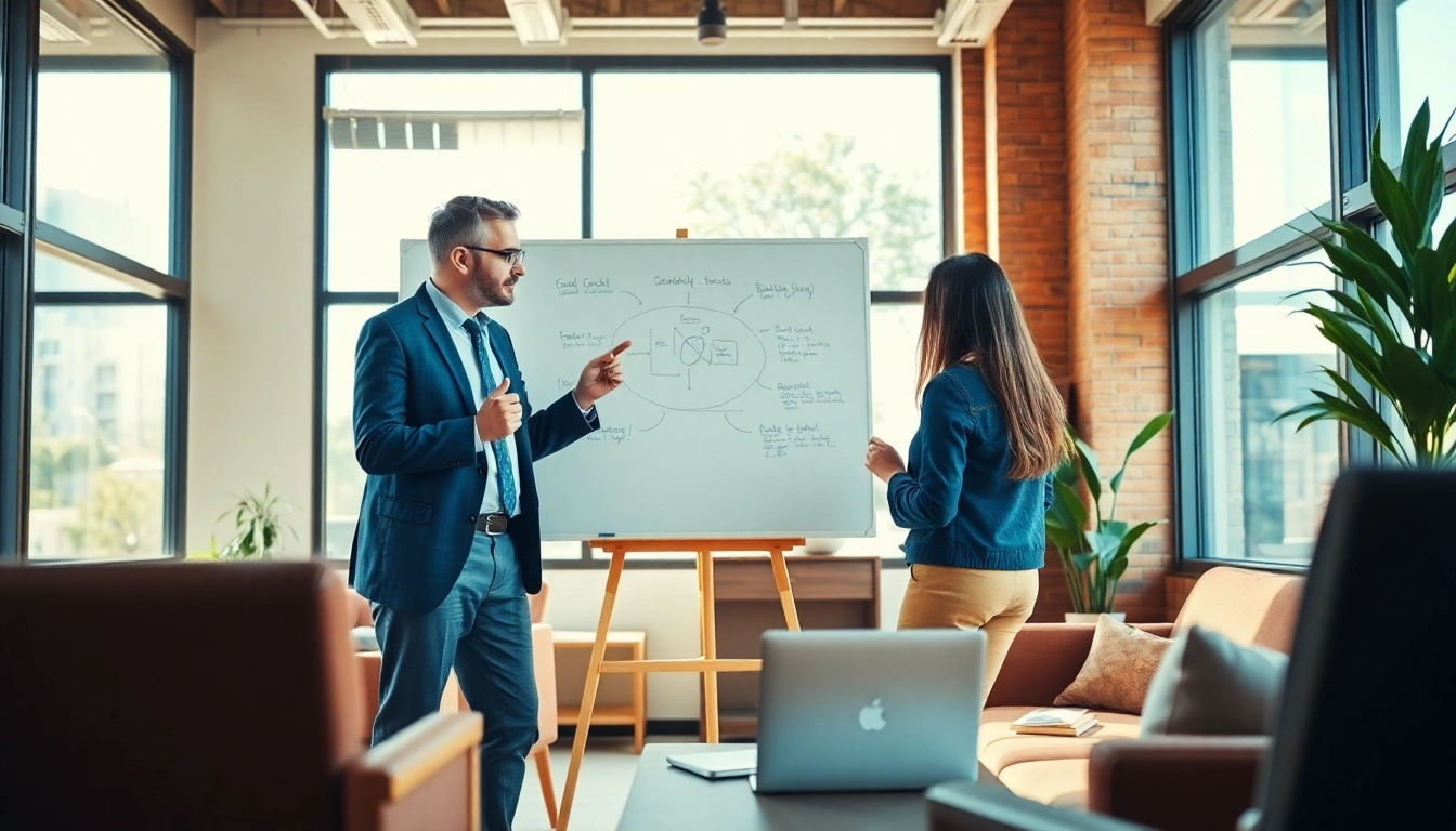 Help locate a qualified business coach near me in an inviting office environment.