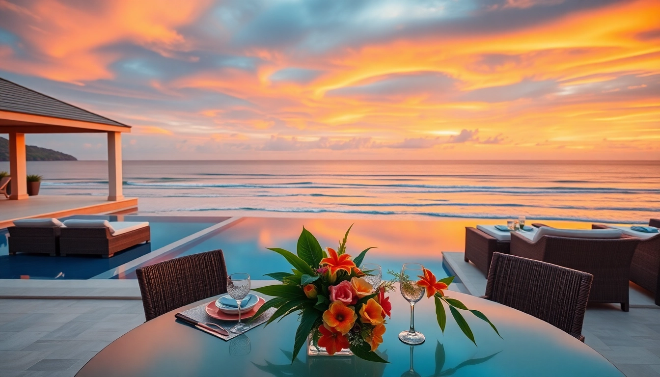 Experience stunning villa rentals with beach views and luxurious outdoor living spaces.
