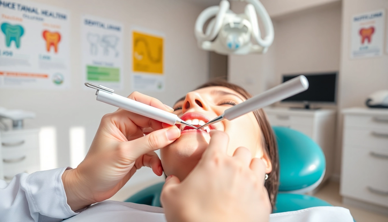 Experience comprehensive dental cleanings as a hygienist removes plaque and tartar effectively.