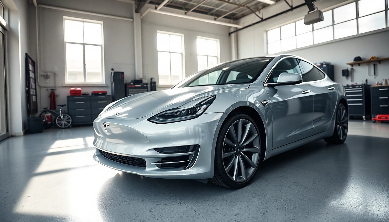 Protect your Tesla with premium PPF for durability and shine.