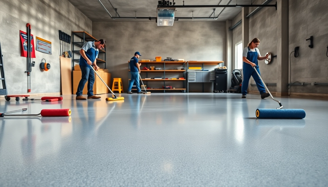 Apply Garage Floor Coating Minneapolis for a pristine, professional garage look.