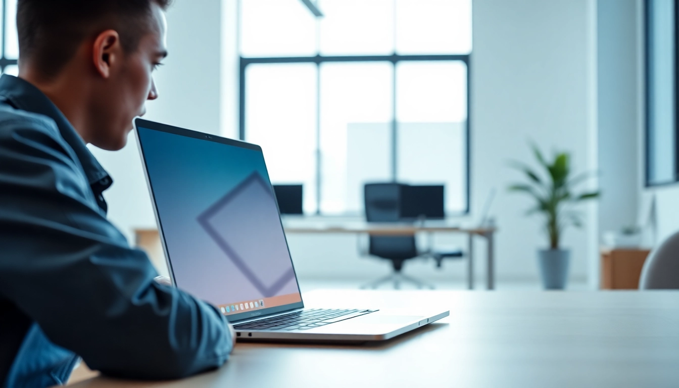 Optimieren Sie Ihr Erlebnis mit Windows 11 Pro auf einem modernen Laptop.
