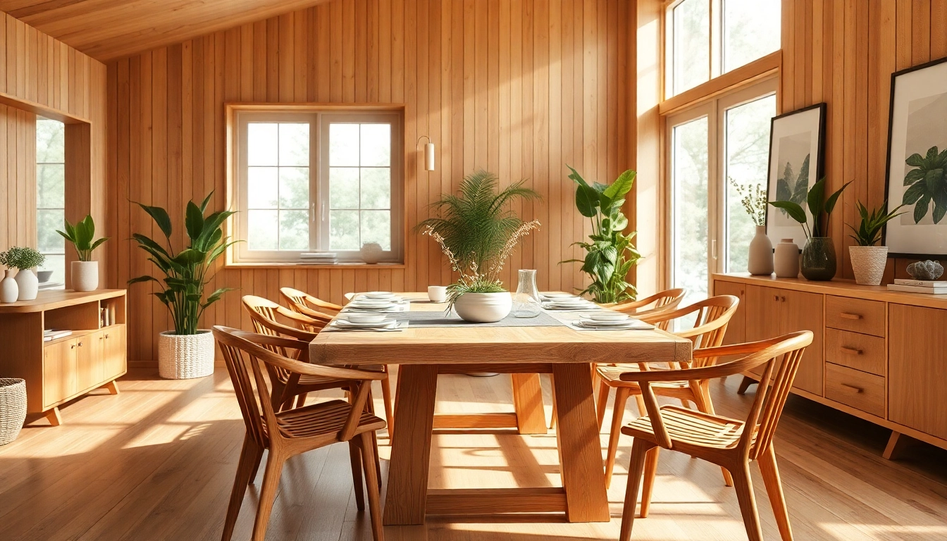 Creëer een stijlvol interieur met Woodstyl en warme houten elementen.