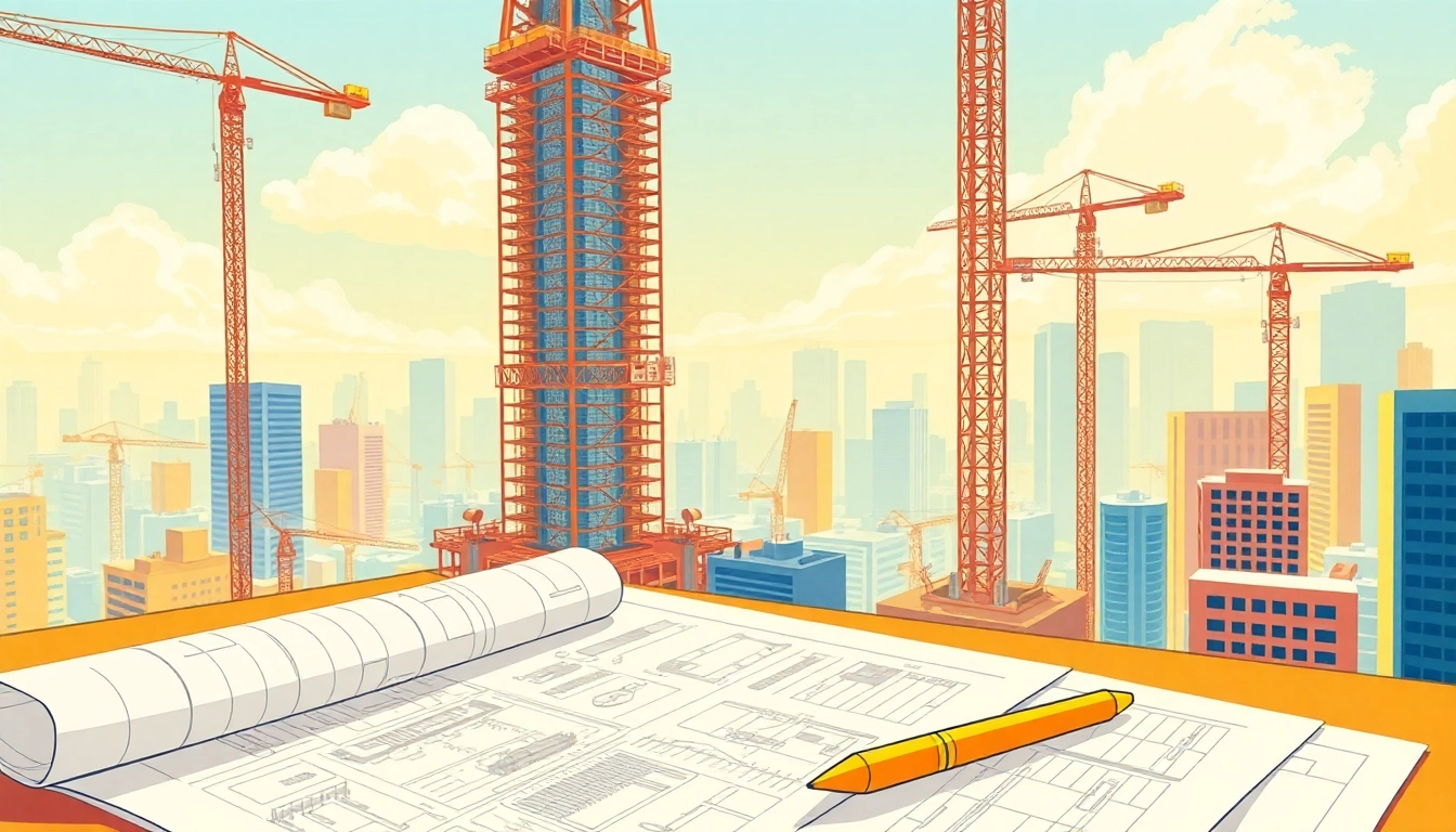Engage in the excitement of play sim tower while building a vibrant skyscraper in a bustling city.
