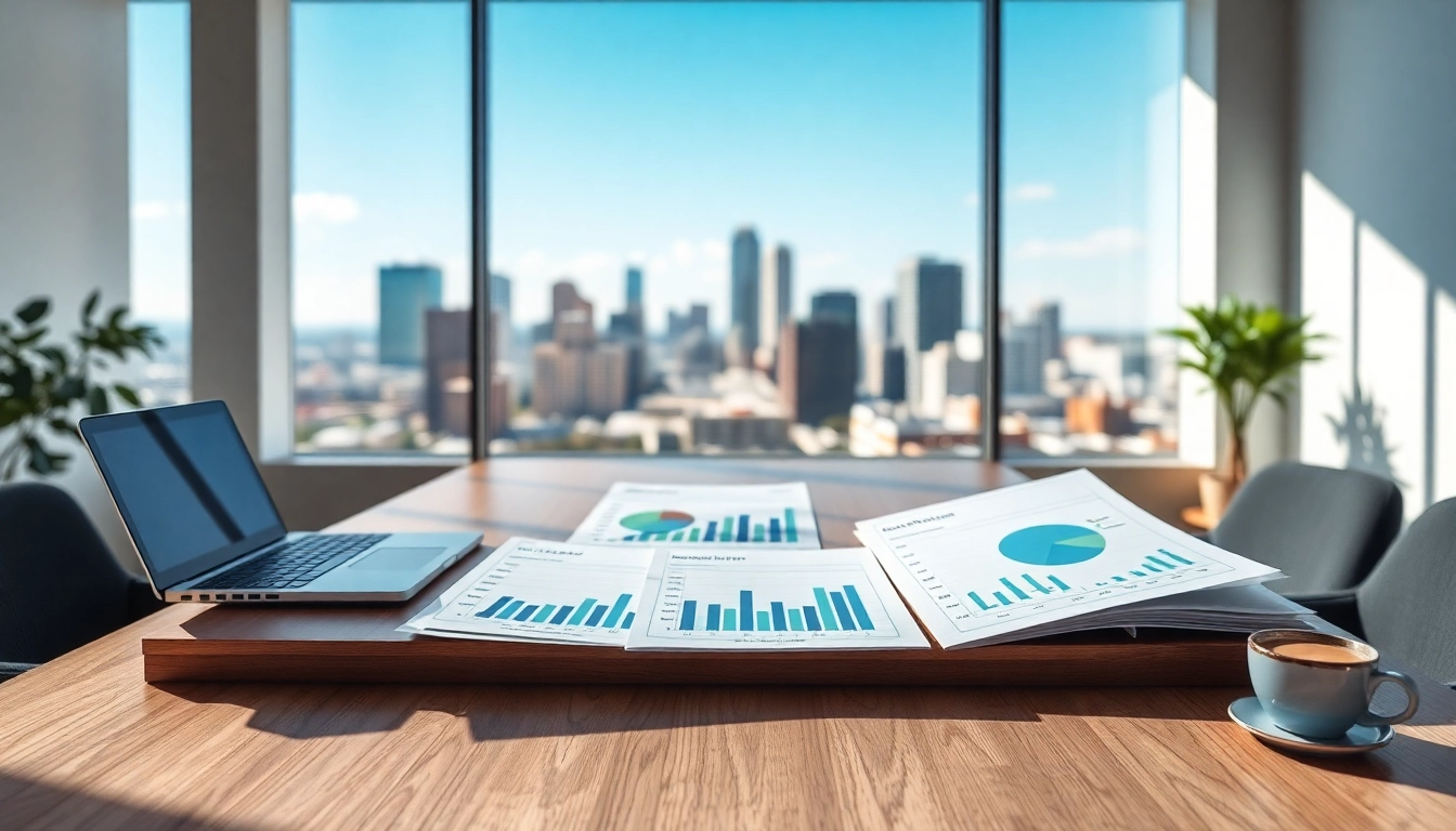 Analyze Calgary MLS Home Sales Reports with detailed financial charts and a modern workspace.