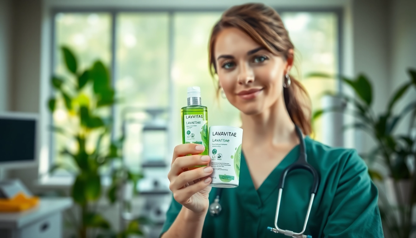 Użycie Lavavitae w profesjonalnej klinice zdrowia i wellness.