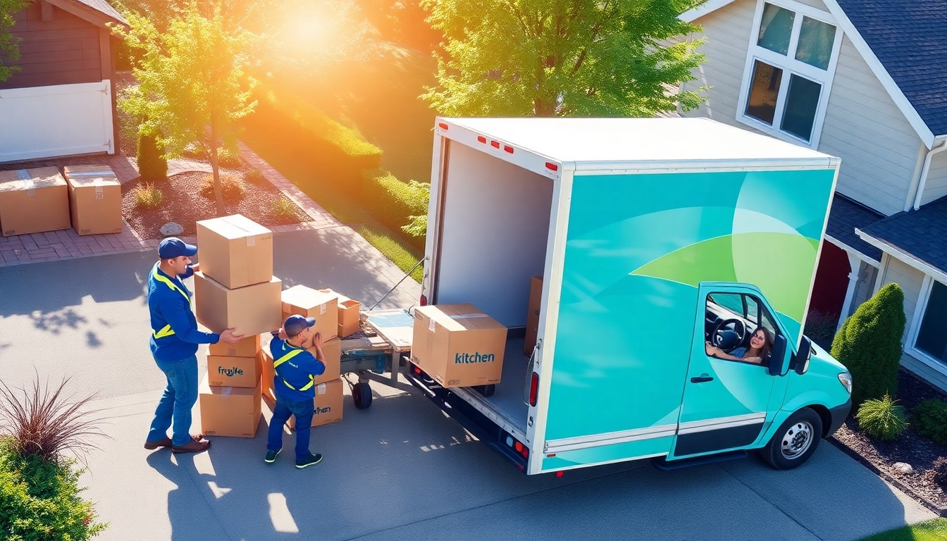 Movers Calgary helping a family during their move with organized packing and handling.