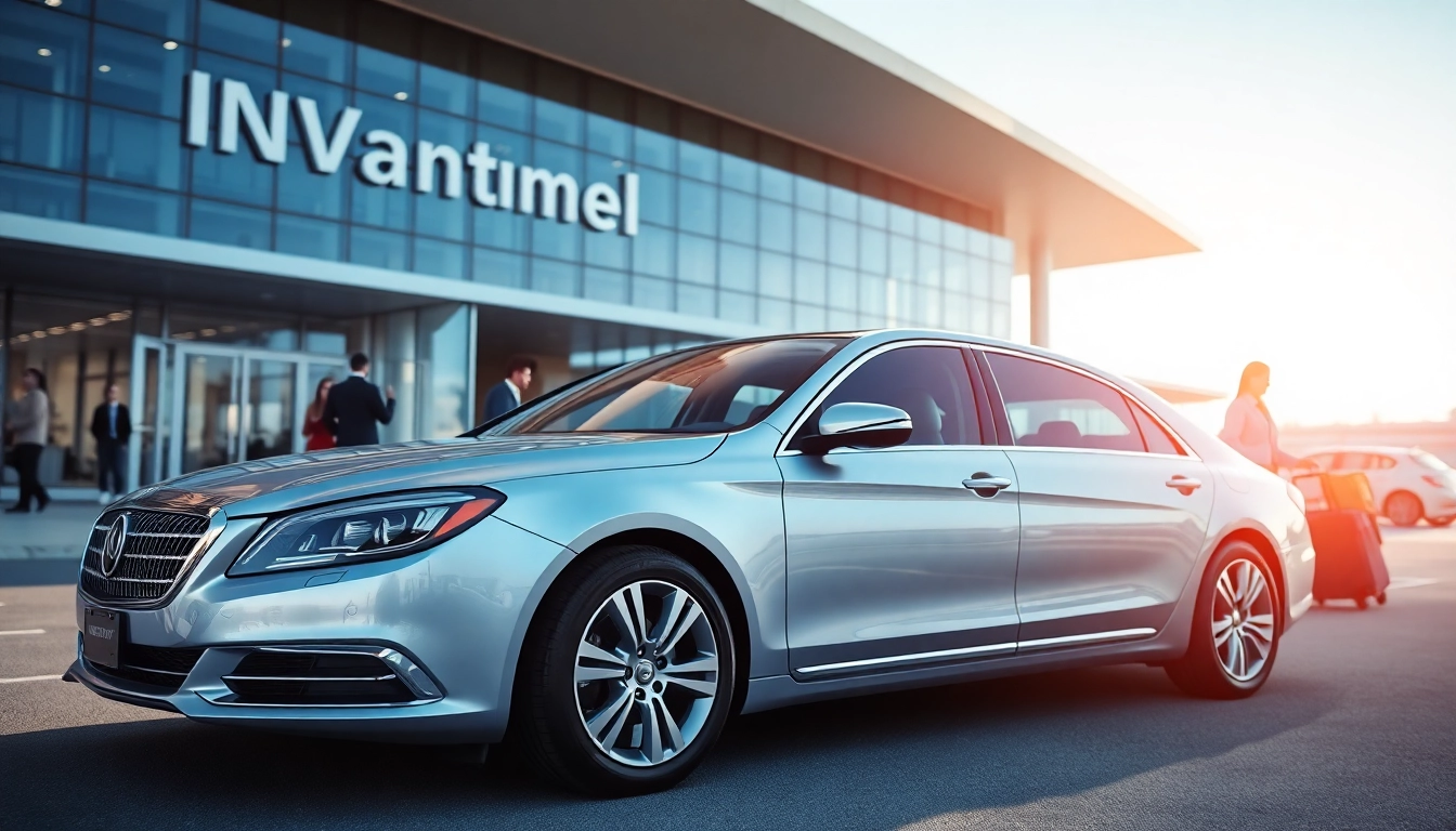 Experience premium car service Vancouver airport with a luxury vehicle ready for passengers.