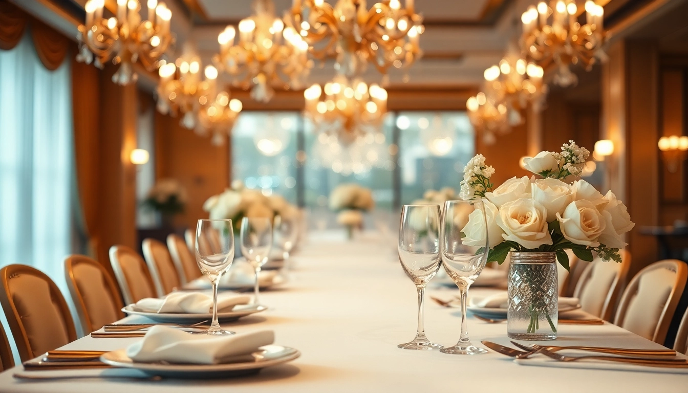 Descubre el estilo de lujo12 en una elegante mesa de cena decorada.