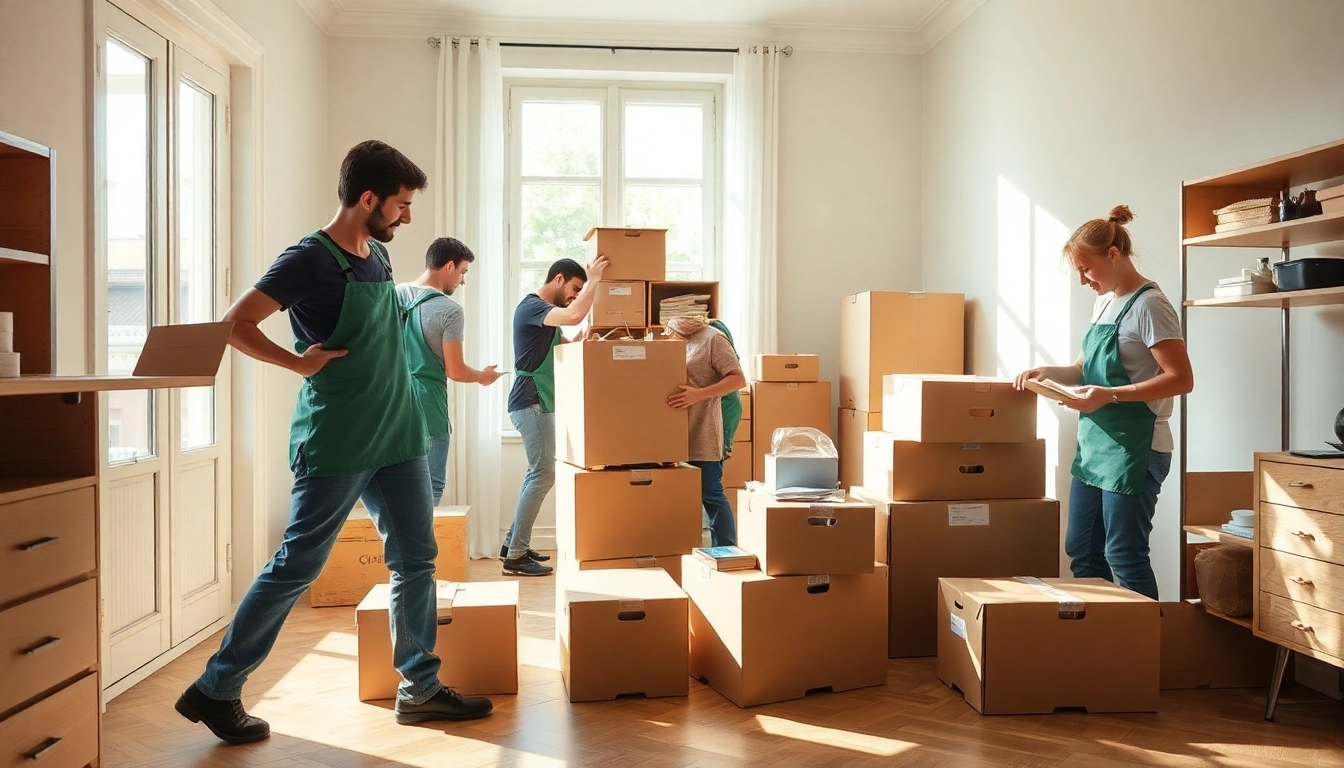 Entrümpelung Wien: Ein engagiertes Team bei der professionellen Wohnungsräumung in Wien.